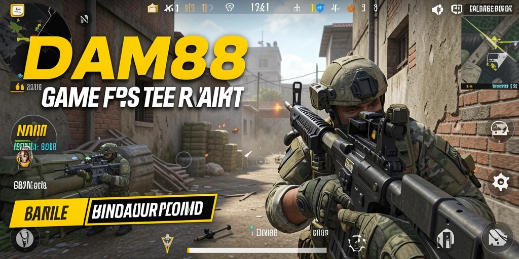 Tampilan gameplay intens dan grafis luar biasa dalam DAM88.