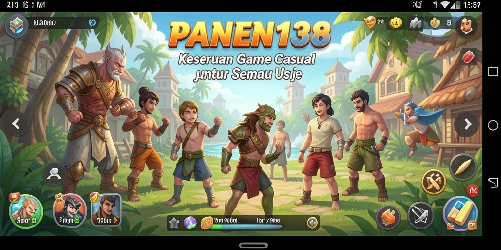 Tangkapan layar game PANEN138 menampilkan gameplay yang menenangkan dan mengasyikkan.