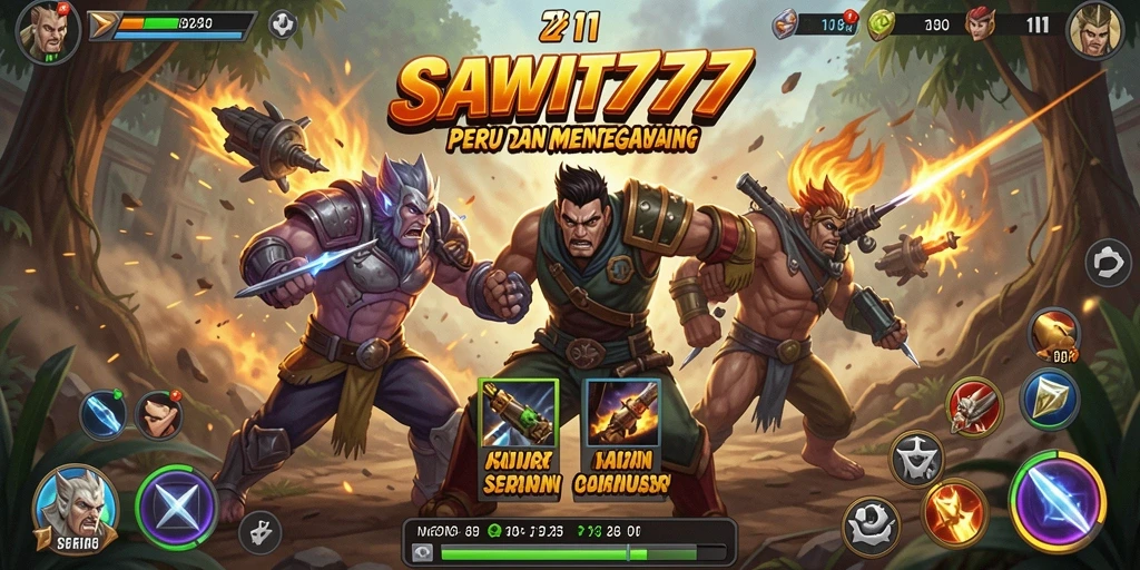 Gameplay SAWIT777 yang seru dan menegangkan dalam pertarungan Fighting.