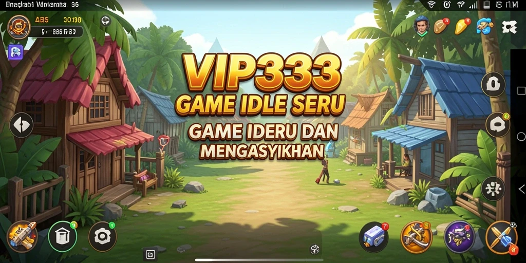 Tampilan gameplay seru dari VIP333 dengan elemen Idle yang menarik.